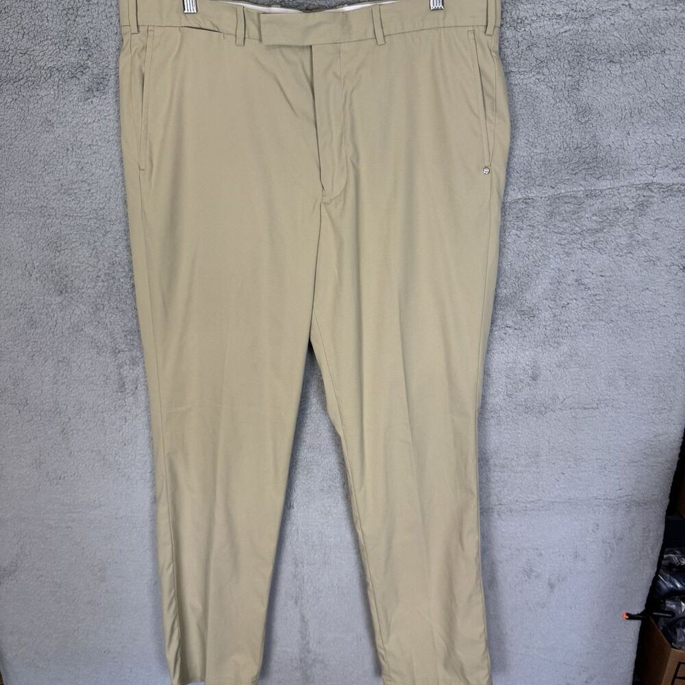 S RLX Ralph Lauren‎ Pants Mens 38x34 Beige Performance Golf Tailored Fit